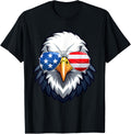 4th of July Merica USA Flag Bald Eagle Patriotic Veteran