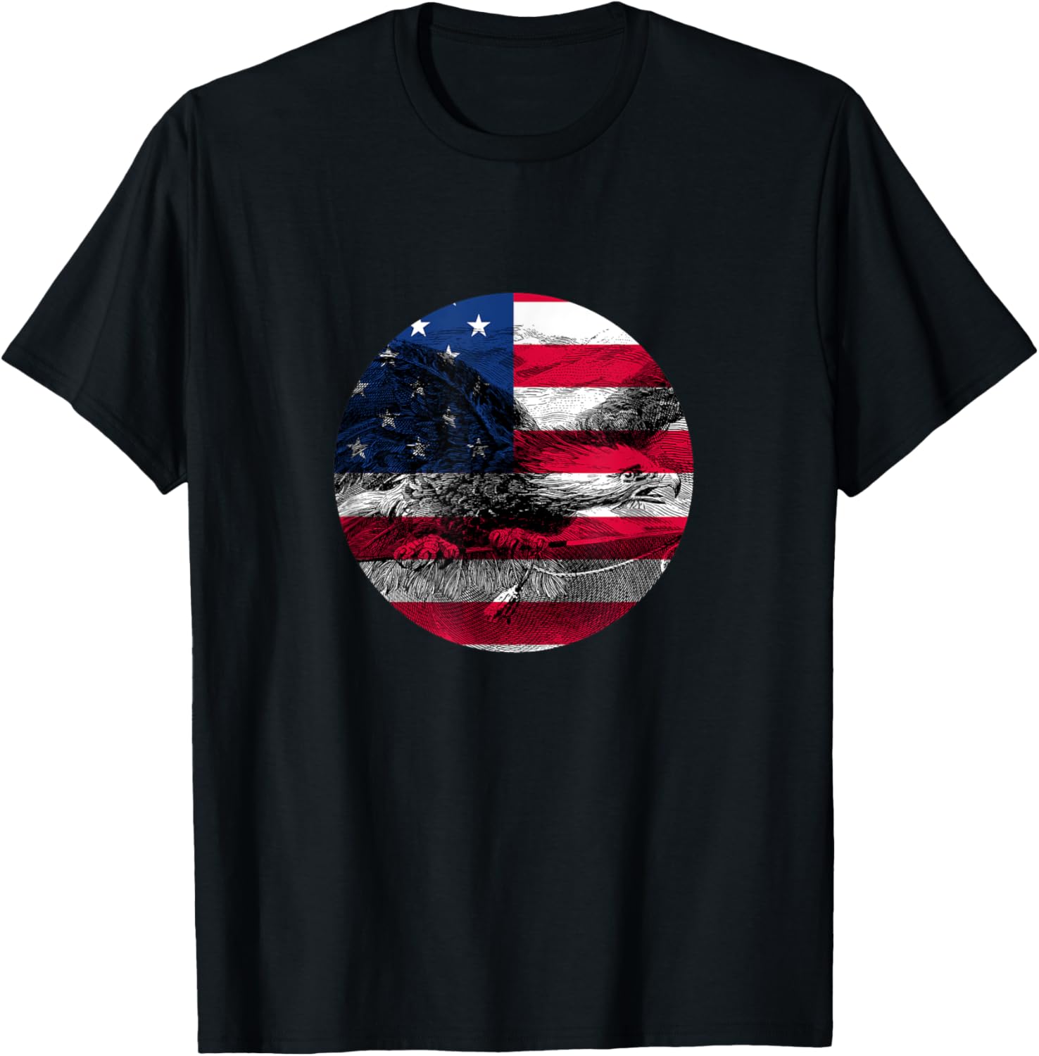 USA Flag and Eagle