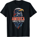 America Land of The Free Beautiful American Eagle Patriotic