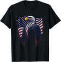 Eagle and American Flag Freedom & Independence