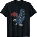 Trendy American Eagle Flag Sunset