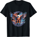 4th of July USA Patriotic Eagle American Flag July 4th
