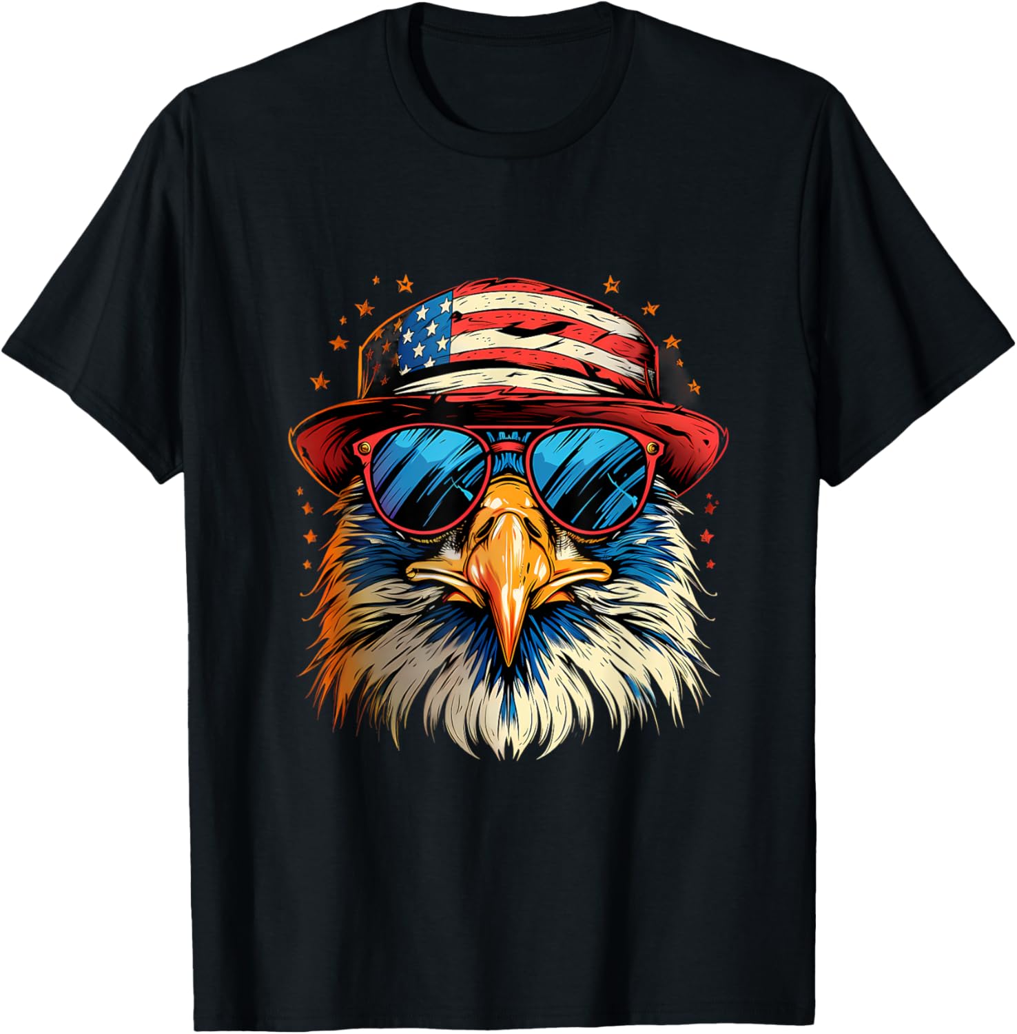 4th Of July Bald Eagle Fourth Of July American Flag USA