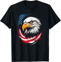 USA Flag Bald Eagle American Flag 4th Of July