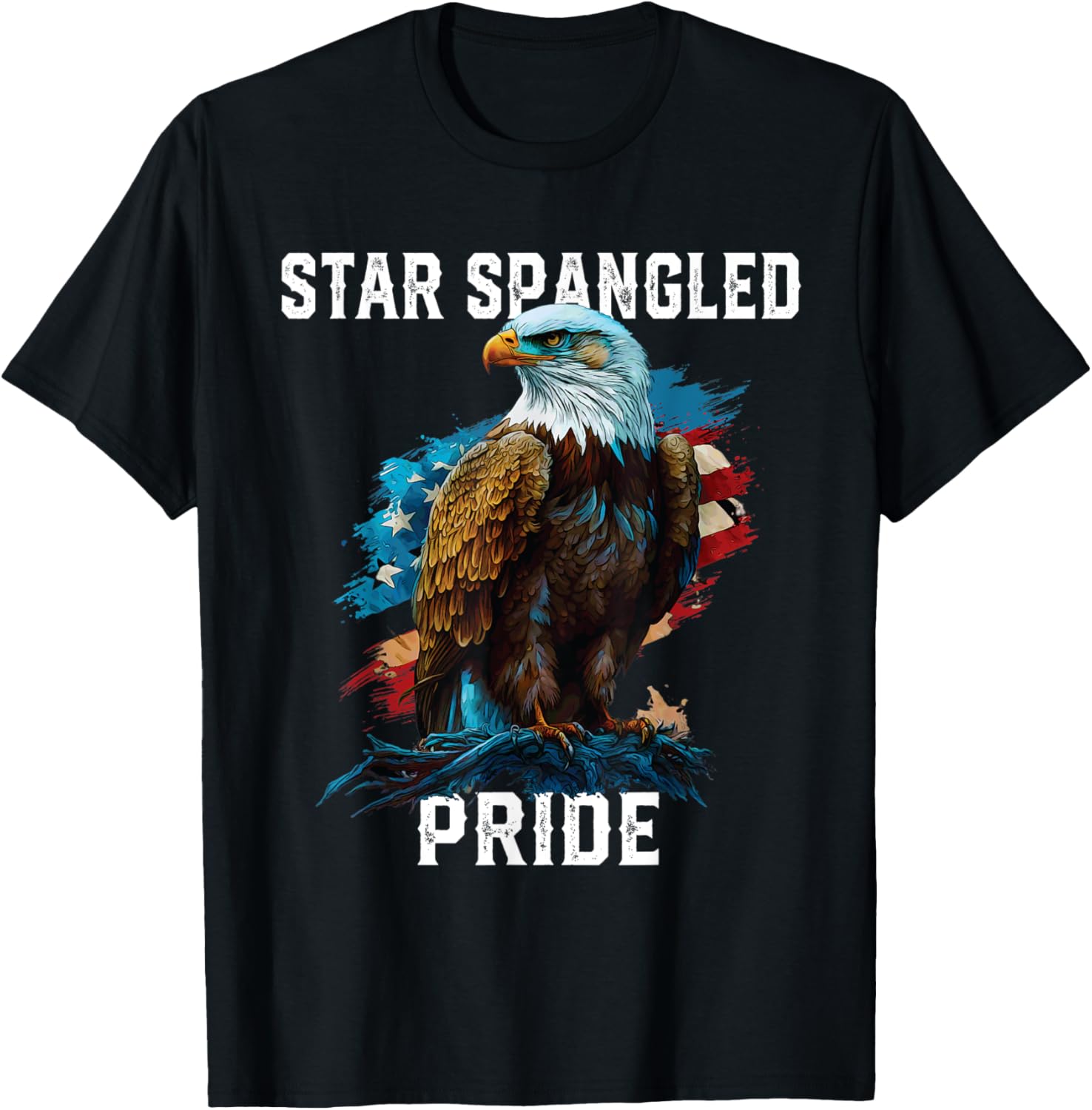 Star Spangled Pride American Bald Eagle America USA