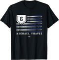 Vintage US Flag Baseball Stripes Michael Chavis Washington