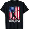 American Flag Swing Michael Cuevas Prospect Baseball Fan