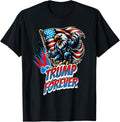 Trump Forever Eagle with American flag. Women Men