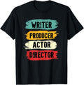 Retro Movie Filmmaker Writer Producer Actor Director