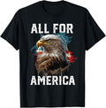 All for America American Bald Eagle USA Flag Patriotic