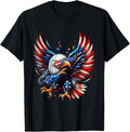 4th of July USA Funny Dab Bald Eagle Patriotic American Flag