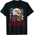 Patriotic eagle with rock'n roll and American dreams