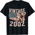 Vintage 2002 Bald Eagle American Flag Country