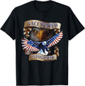 Vaccinated And Intoxicated American Eagle Flag Apparel