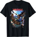 American Flag Dreamcatcher 'Merica Eagle