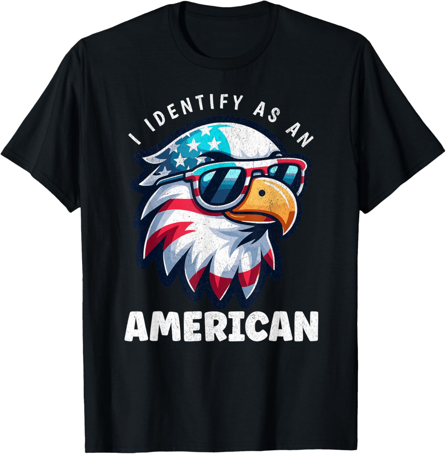 I Identify As An American Eagle Patriotic American Men Women