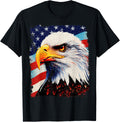 Pop Art Colorful Animal Bald Eagle American
