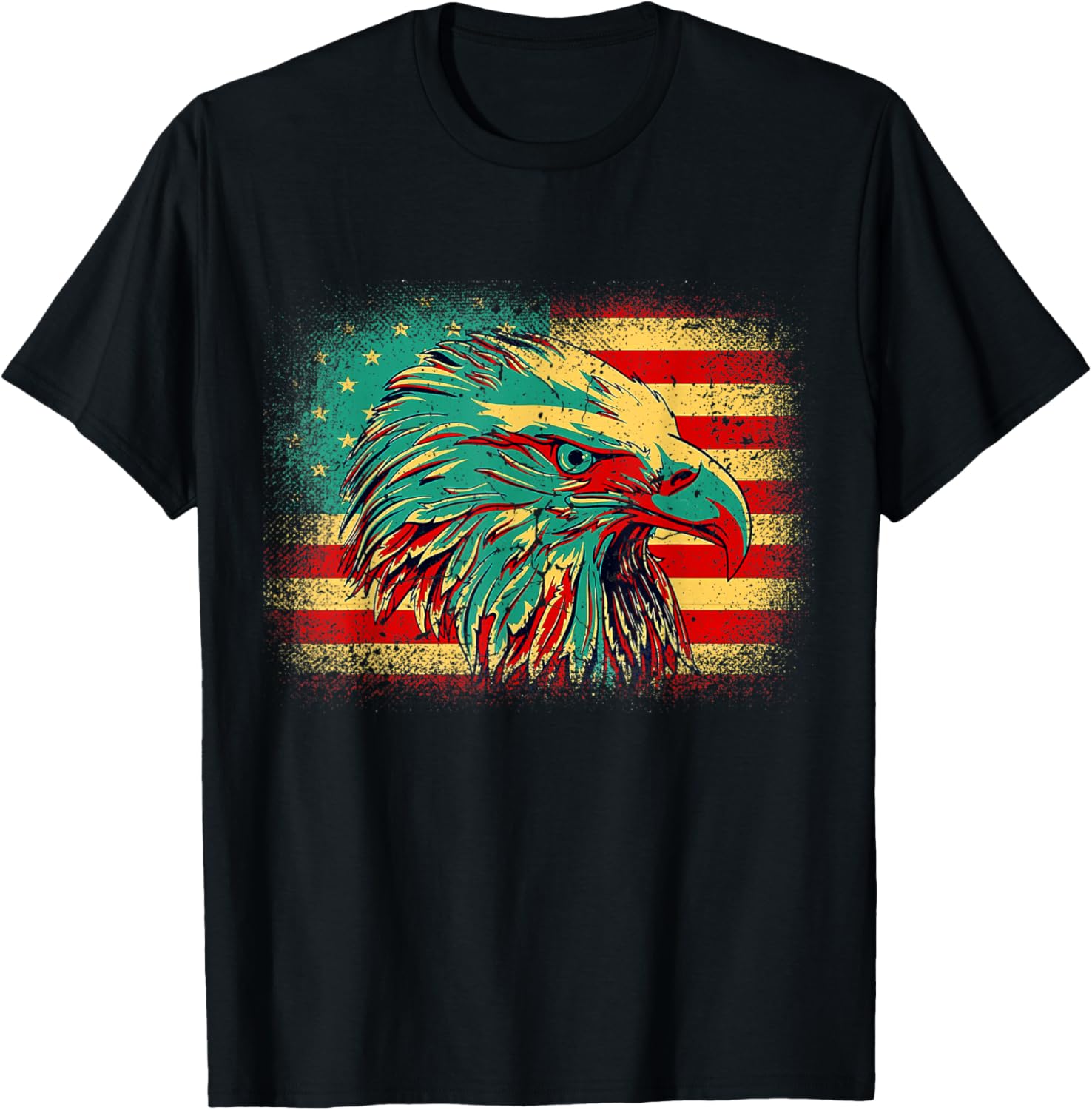 Funny 4th Of July American Flag Patriotic Eagle USA