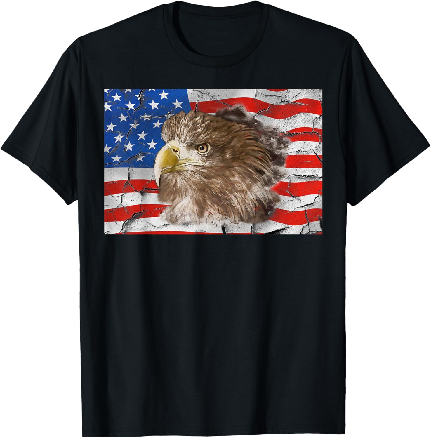 American Eagle Freedom Liberty USA Flag America Tshirt T-Shirt for Women Kids Men