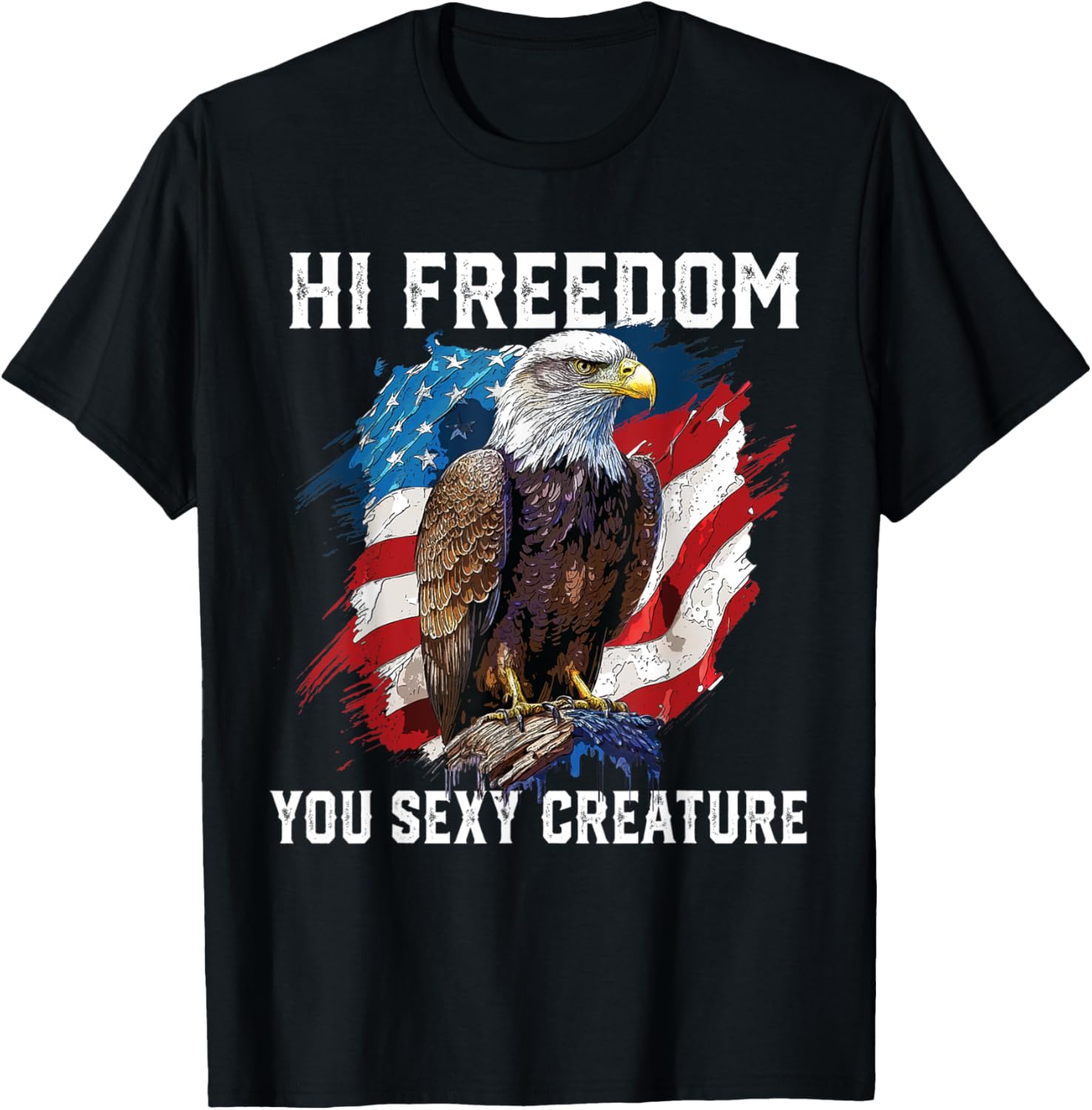 Hi Freedom You Sexy Creature American Bald Eagle America USA