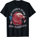 My Favorite Color Is Freedom Eagle American Flag Patriotic T-Shirt for Women Men
