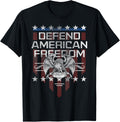 Defend American Freedom Eagle Stars Stripes USA