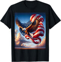 American Eagle In Sky