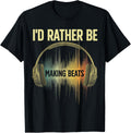 Cool Music Producer Art For Men Women Disc Jockey Beat Maker