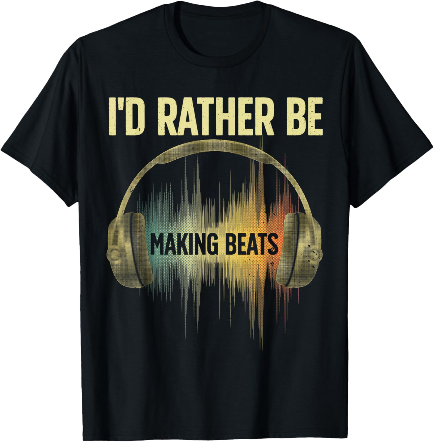 Cool Music Producer Art For Men Women Disc Jockey Beat Maker