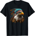 Patriotic Eagle American Flag 4th of July T-Shirt for Women Kids Men