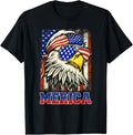 4th Of July Patriotic Eagle Mullet Shirt American Flag USA