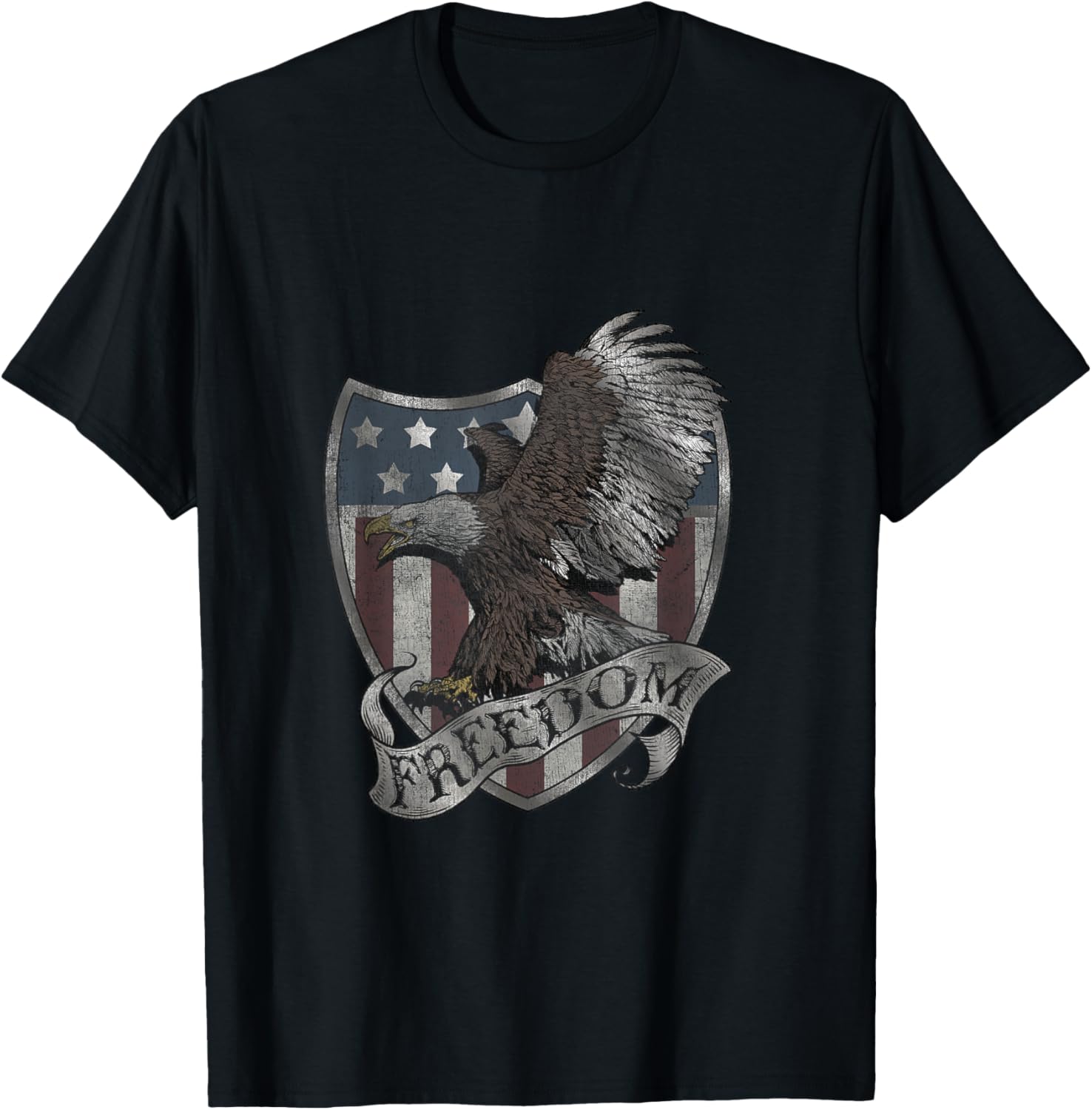 Trendy Freedom American Eagle Flag Crest
