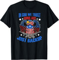 In God We Trust Guns Are Just Backup American USA Eagle