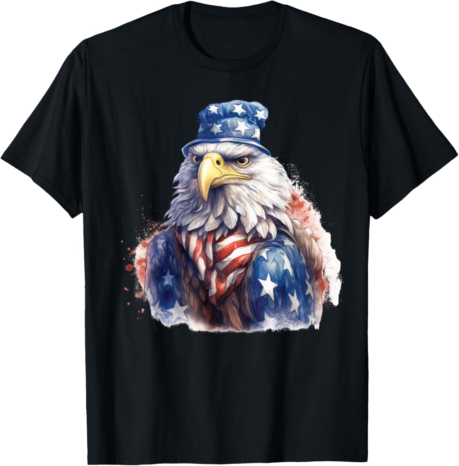 The colorful American spirit eagle