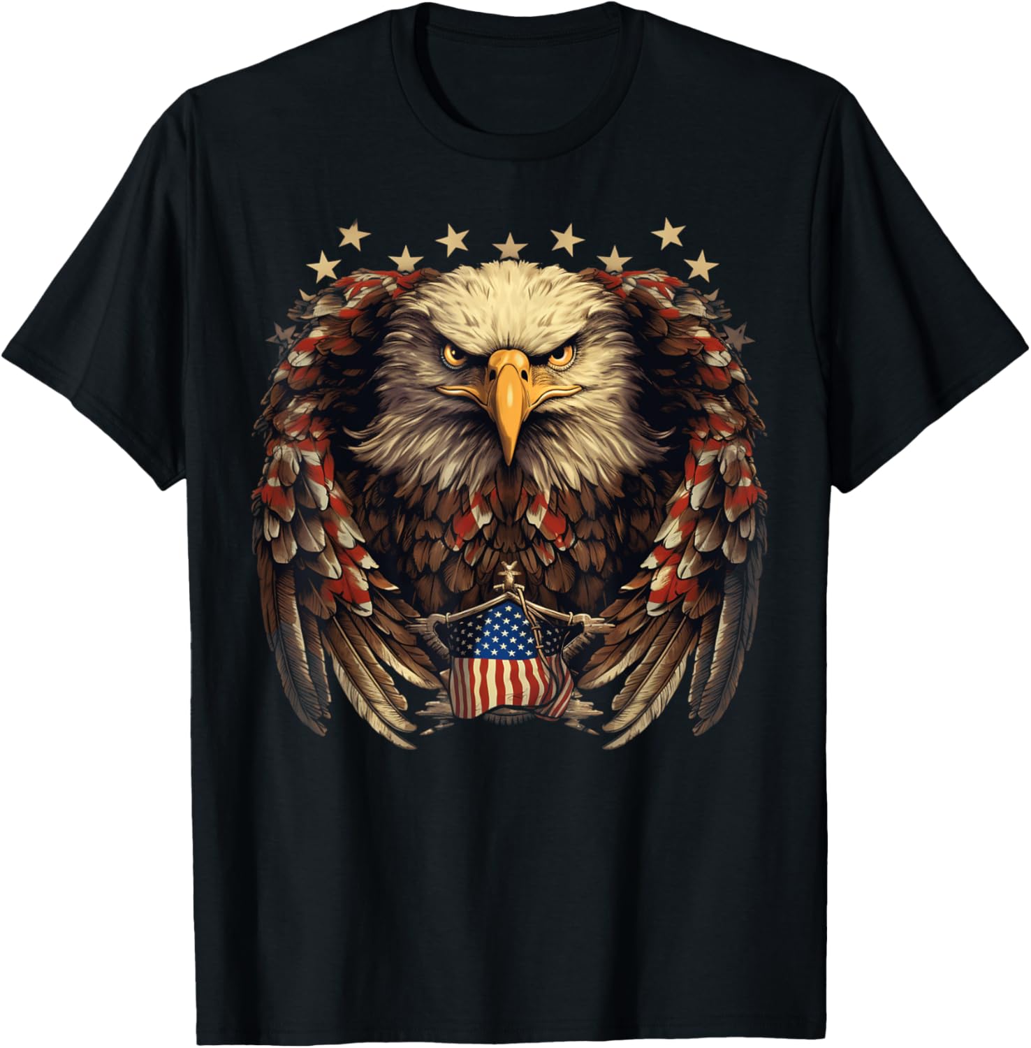 American Bald Eagle, piercing eyes