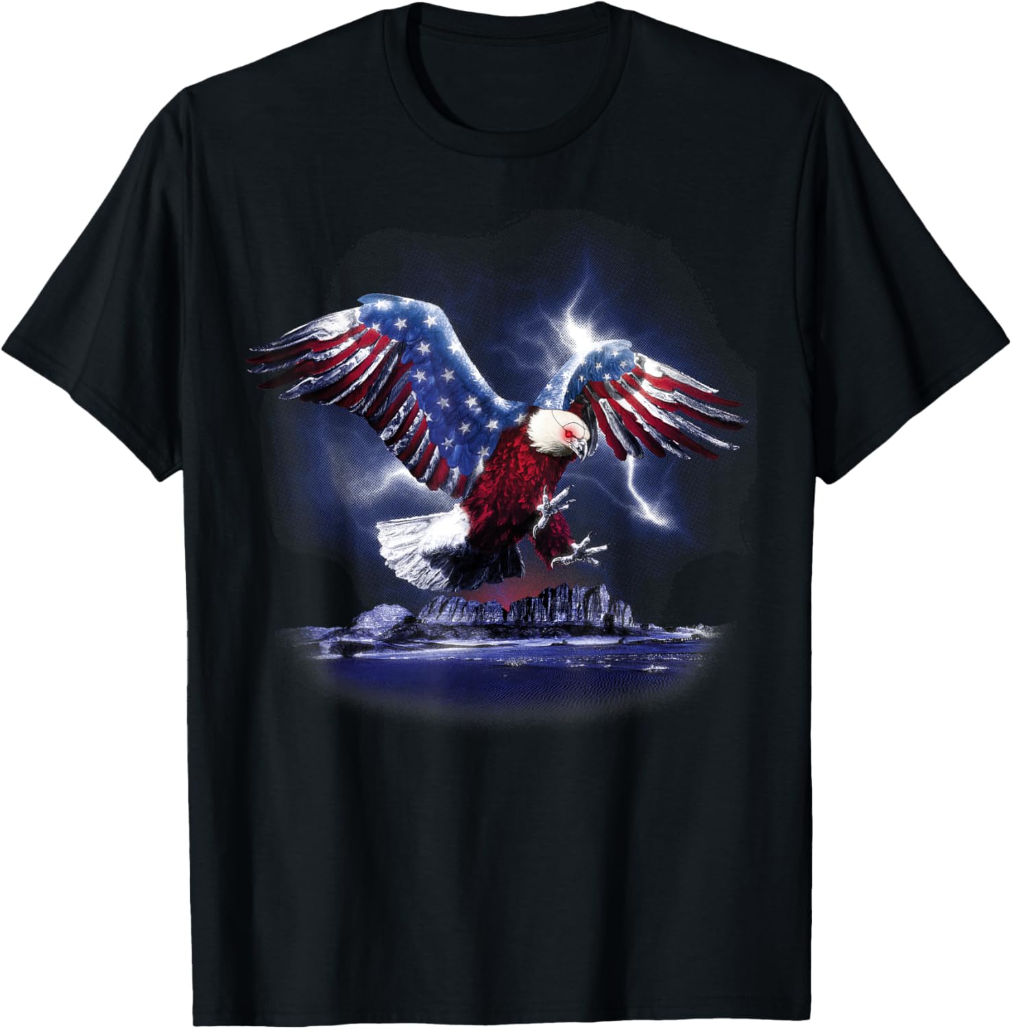 Patriotic Eagle for American Independence Day