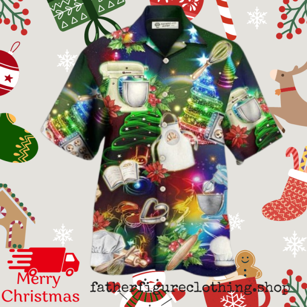 Baking Lover Amazing Merry Christmas Hawaiian Shirt