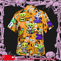 Boo Baby Yoda Halloween Hawaiian Shirt
