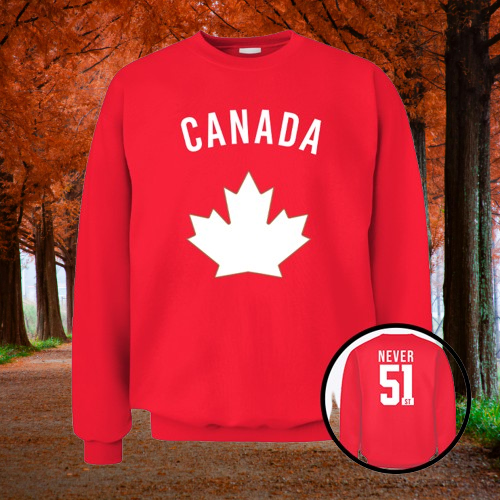 Canada Never 51St Sweatshirt