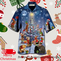 Christmas Cat Love Merry Christmas Hawaiian Shirt
