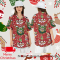 Christmas Cruise Mickey Friends Hawaiian Merrytime Aloha Cruise Shirt