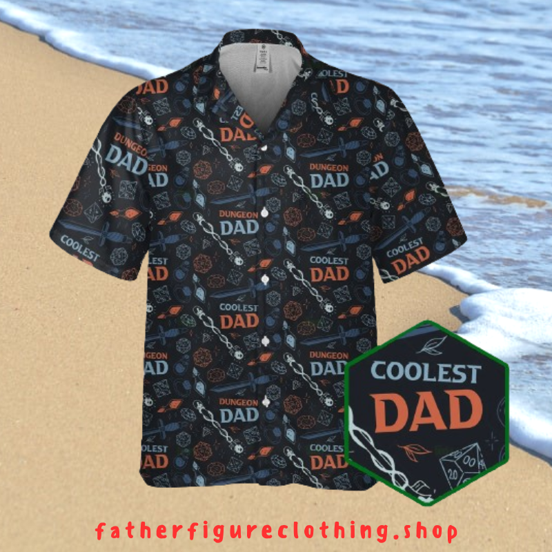 Coolest Dad 3D Shirt Hawaiian Shirts