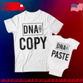 Dna Copy And Paste Matching Father Daughter Shirts