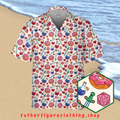 Dice Donut 3D Shirt Hawaiian Shirts