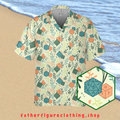 Dice Plants Pattern Hawaiian Shirts