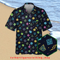 Dice Retro Design Hawaiian Shirts