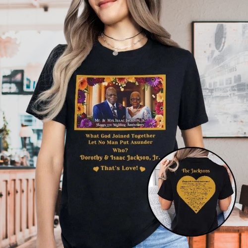 Dorothy Amp Isaac Jacksons 77Th Wedding Anniversary T Shirt
