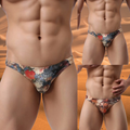 Dad Underwear Thongs Mens Hip Lift Seamless U Briefs Breathable No Roll Plus Size Swim Trunks