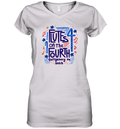 2025 Fot4Th Women039S V Neck T Shirt