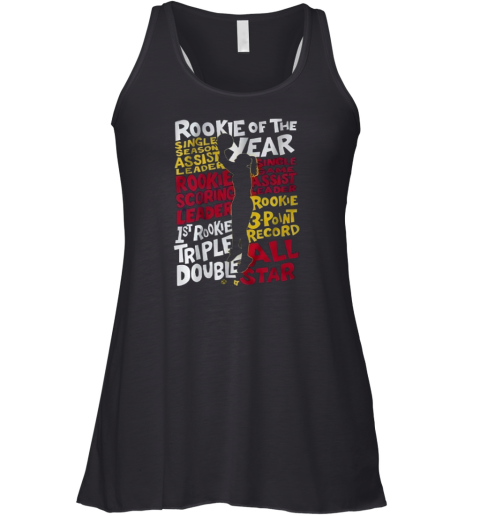 Caitlin Clark Rookie Of The Year 1St Rookie Triple Double All Star Racerback Tank